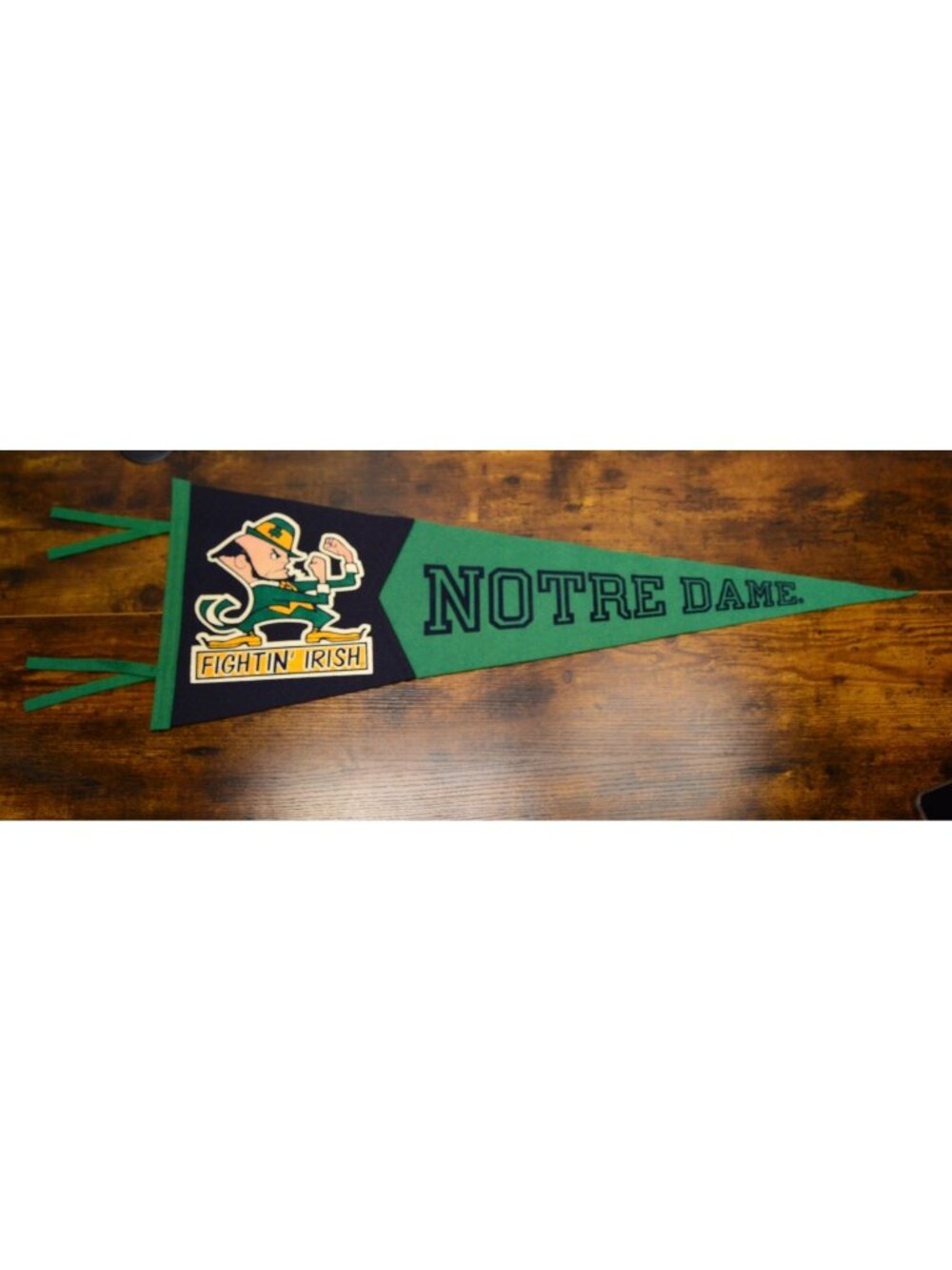 University of Notre Dame "Fightin' Irish" Felt Pennant 32 inches